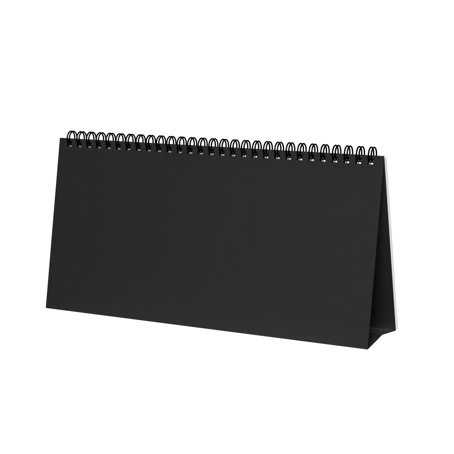 Back of the calendar: black.