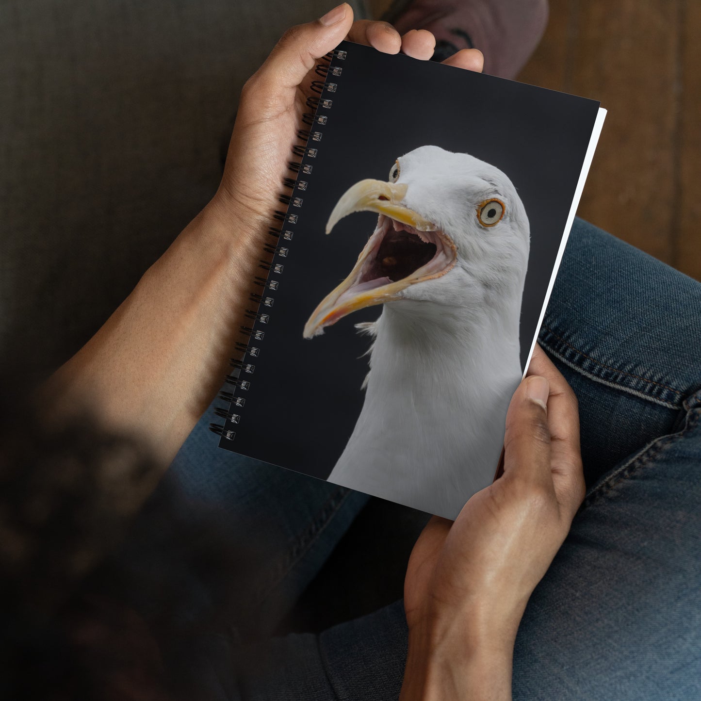 Shouting Gulliver | Spiral notebook